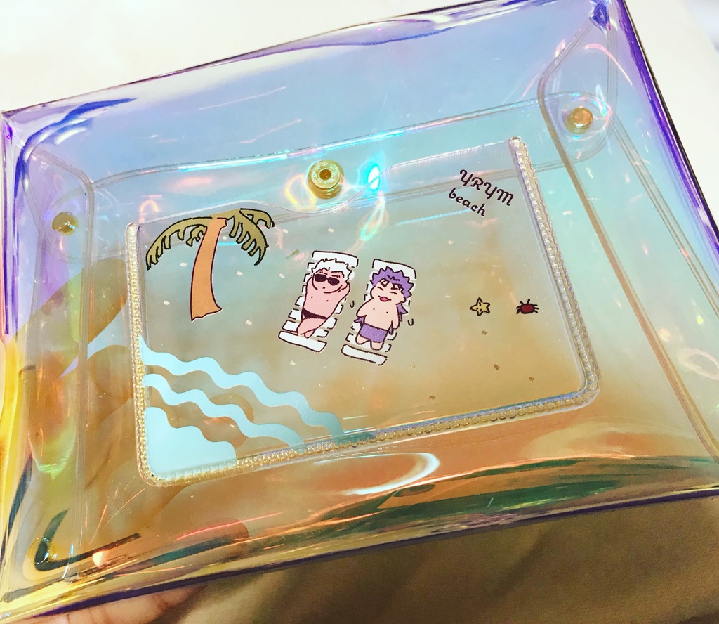 PVCスナップポーチ（在庫終了）
