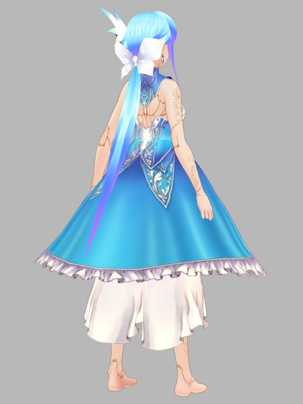 【β版時代データ】デルフィ衣装セット(完成済み無償版・編集用有償版)