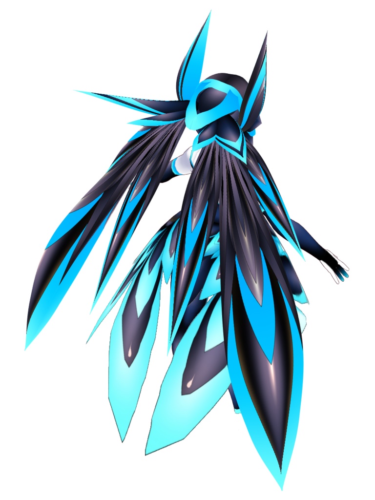 【β版時代データ】ロボっ娘テクスチャセット&ワンピース単体