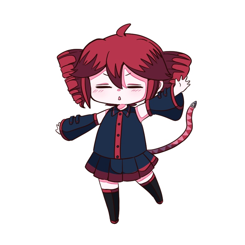 ミニテトアクリルキーホルダー