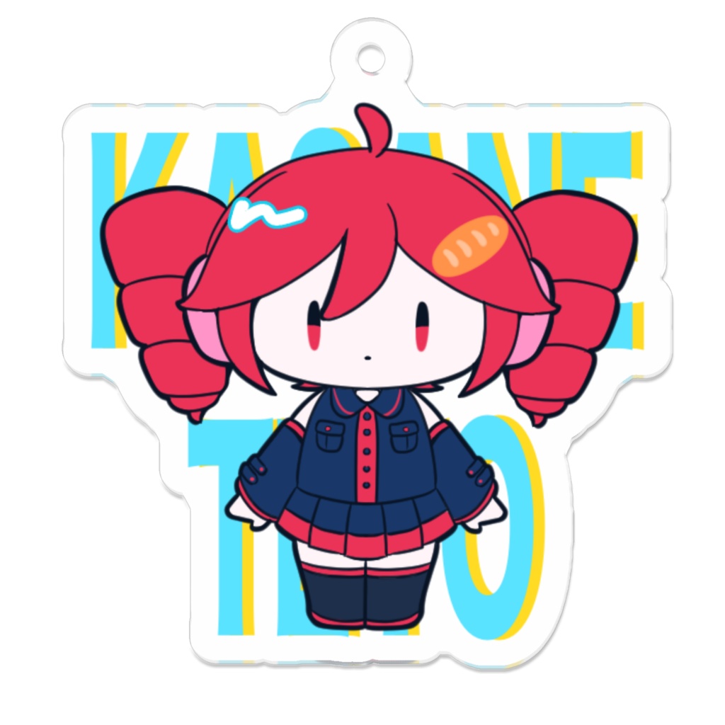 重音テトアクリルキーホルダー