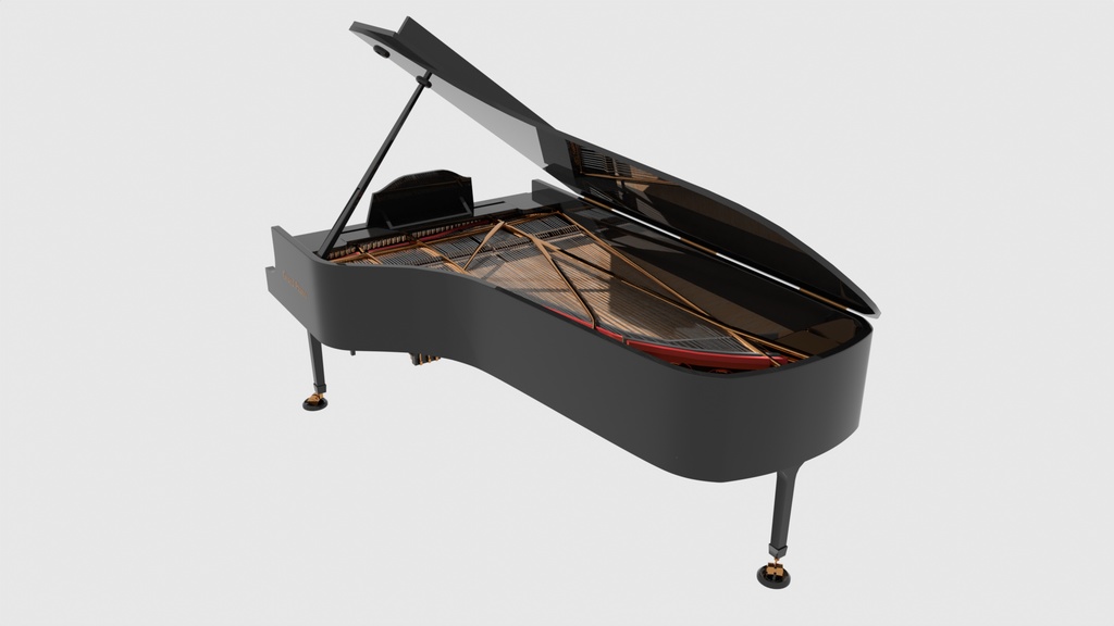 グランドピアノ/GrandPiano 3Dモデル