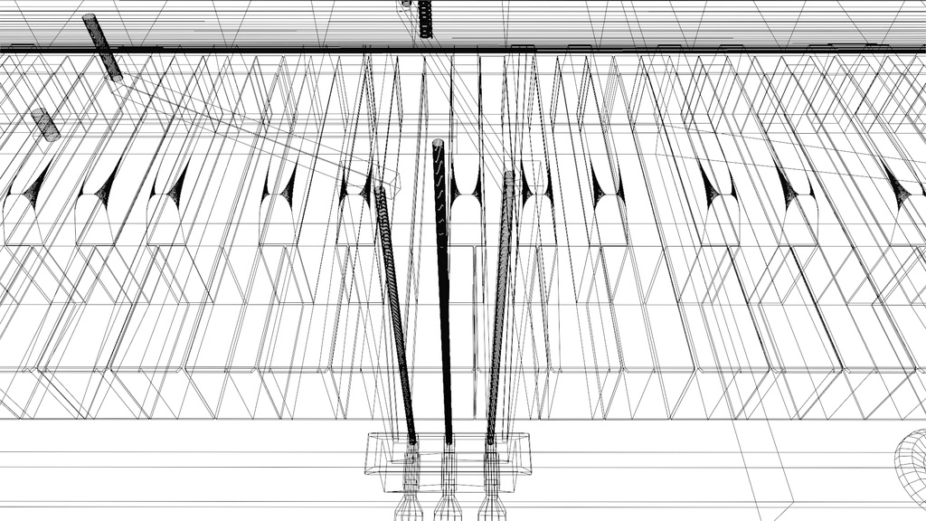 グランドピアノ/GrandPiano 3Dモデル