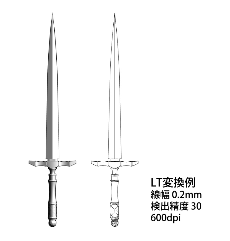 【漫画用3D】ダガー