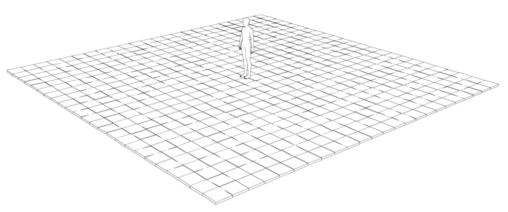 【漫画用3D】歪み床・フローリング&タイルセット