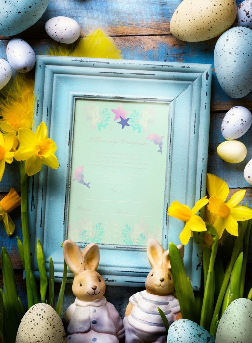 A4サイズ結婚証明書3枚セット キリスト教式・人前式に 英語日本語併記