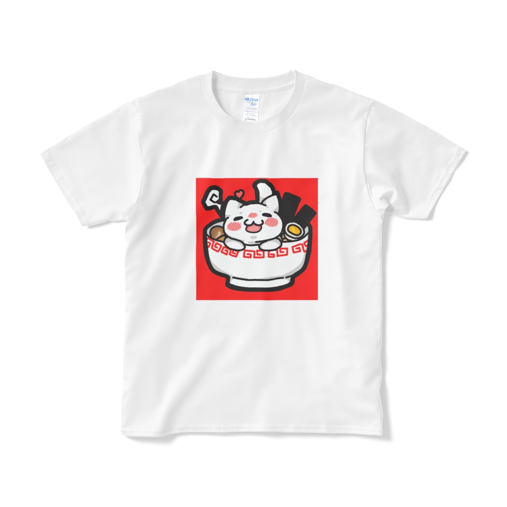 ねこラーメンTシャツ