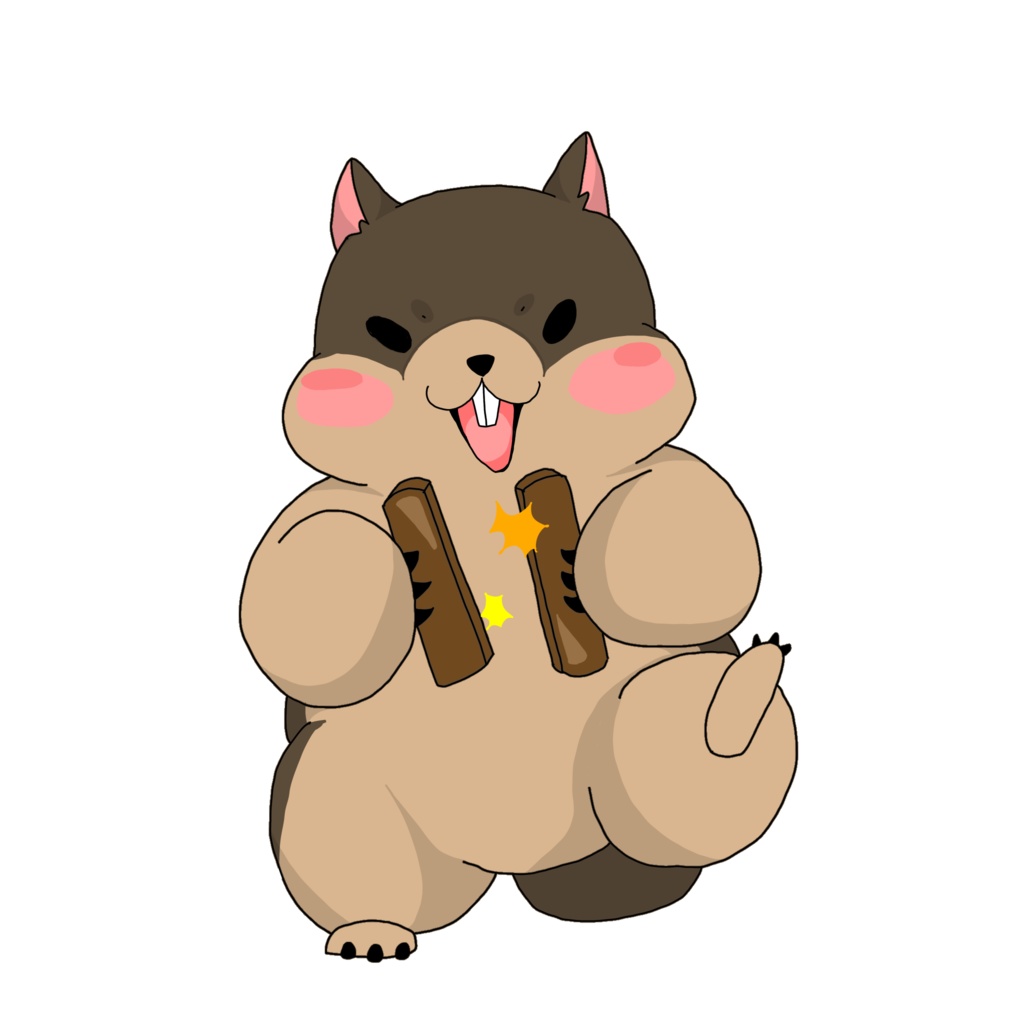 動物デフォルメ1体