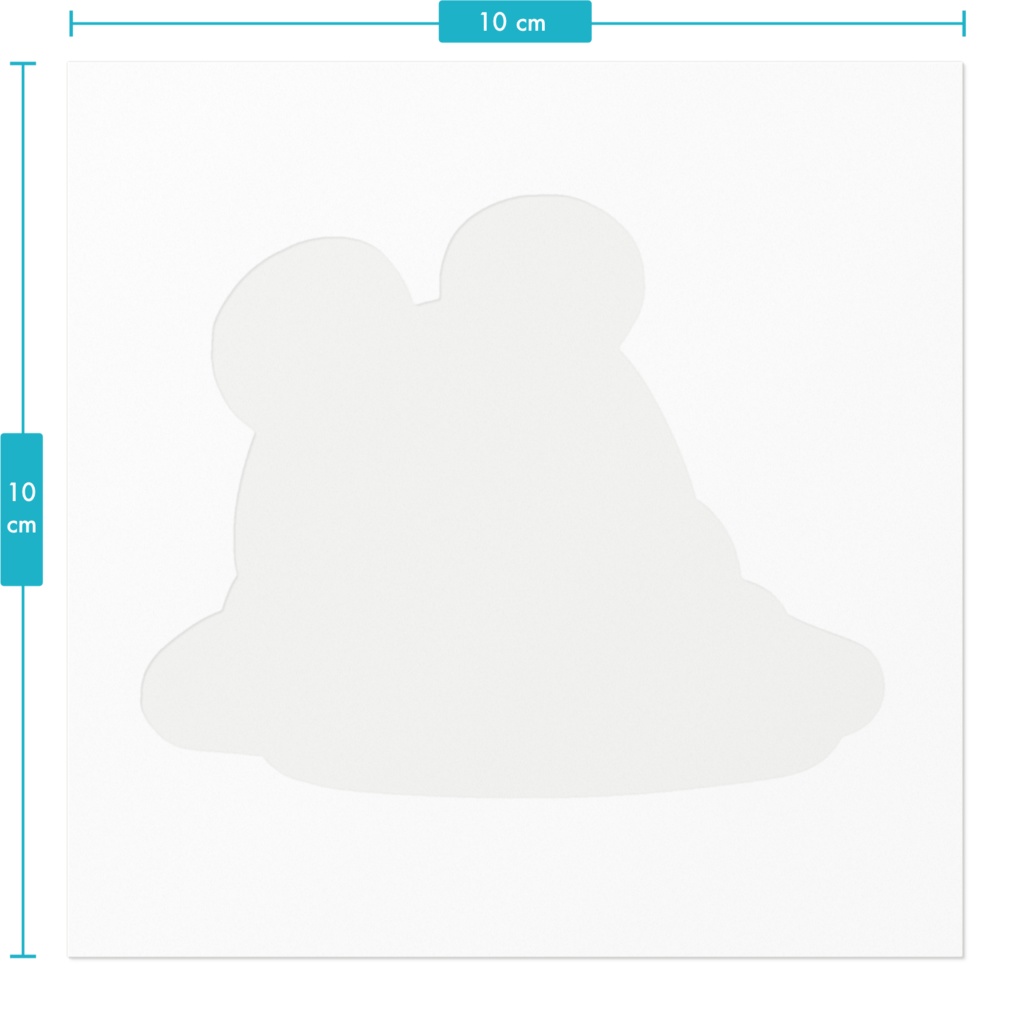 溶けるらいりすステッカー
