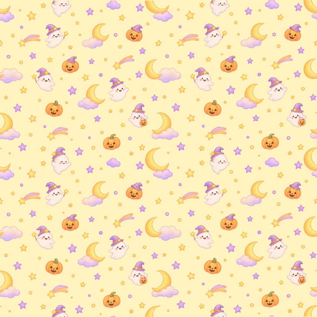 【ハロウィン素材】デジタルペーパー10枚セット+おまけ1枚