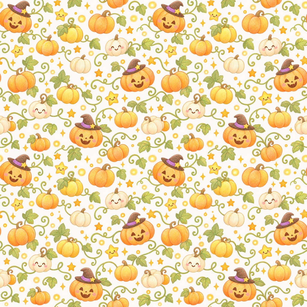 【ハロウィン素材】デジタルペーパー10枚セット+おまけ1枚