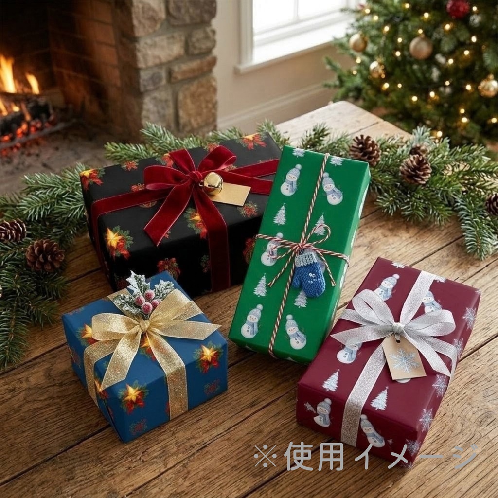【クリスマス・デジタルペーパー】2柄 × 各5色