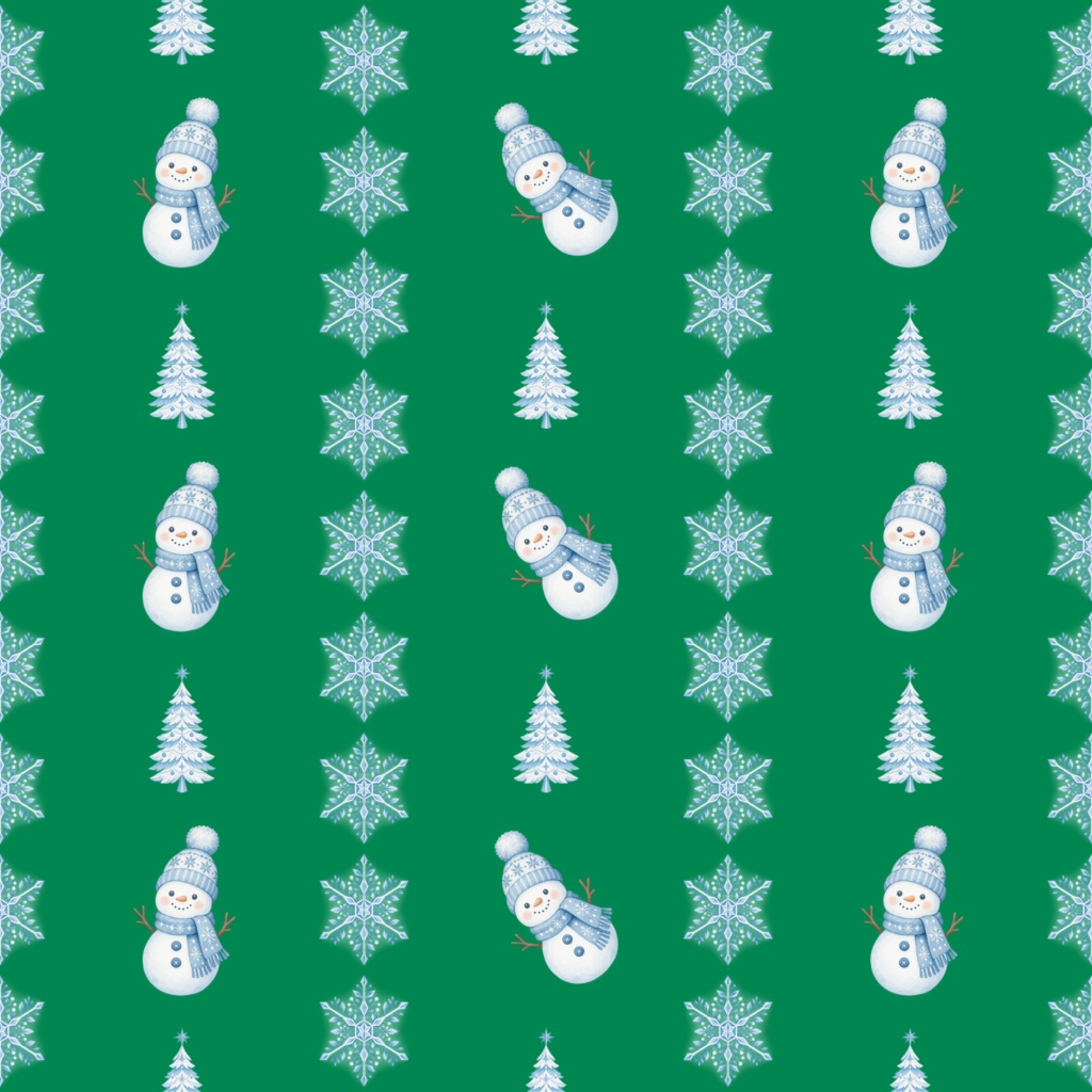 【クリスマス・デジタルペーパー】2柄 × 各5色
