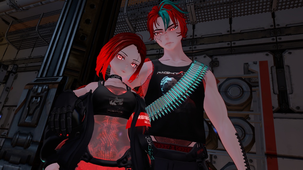 Ivora & Axel | VRChat Avatar Pack