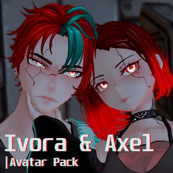 Ivora & Axel | VRChat Avatar Pack