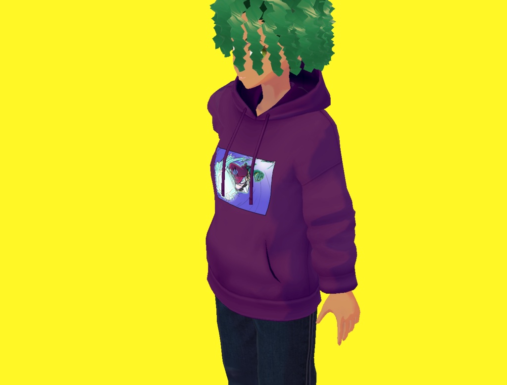 Super Plummer Hoodie Texture