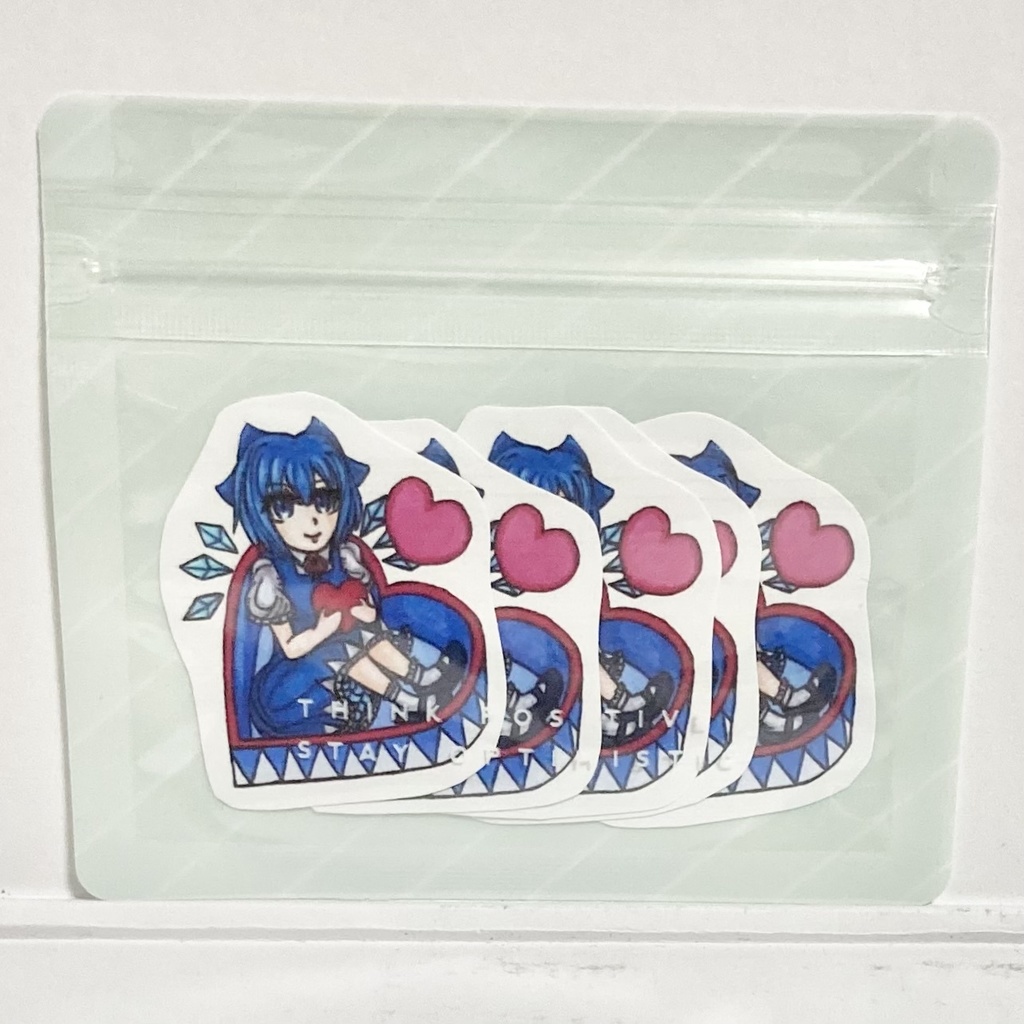 東方ミニフレークシールセット3種