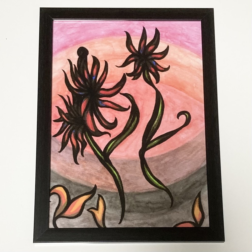 一次創作 A4額装ポスター4種