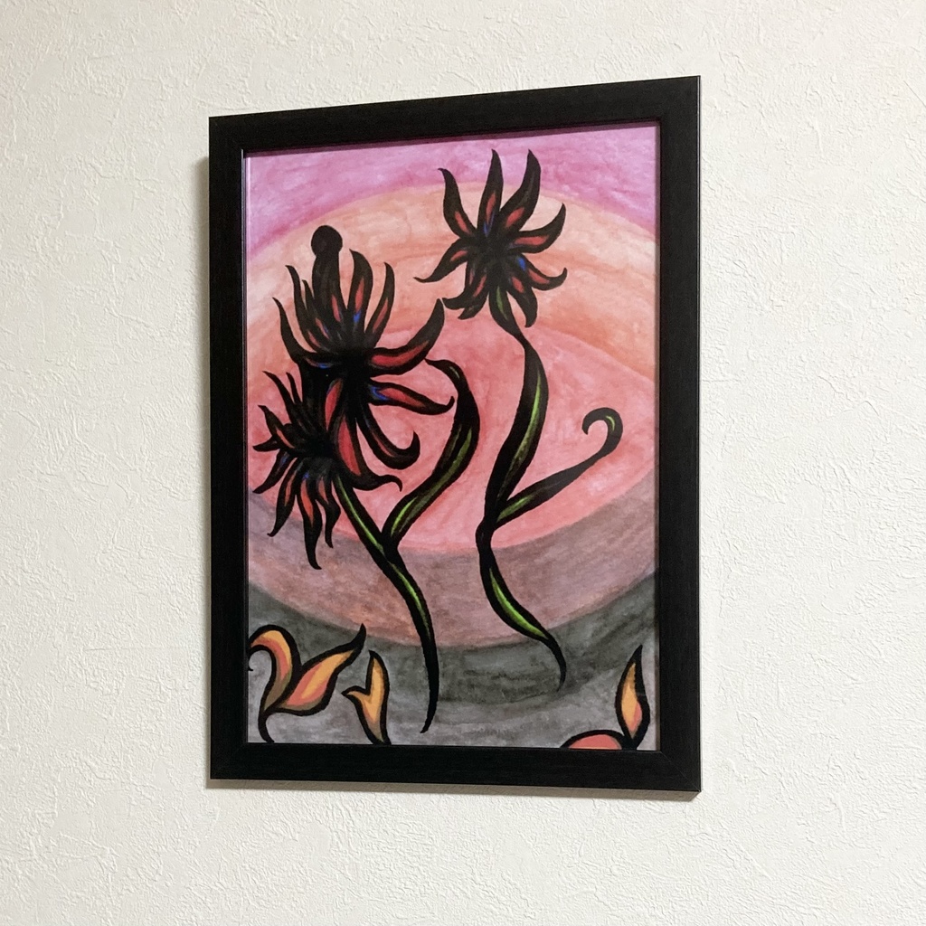 一次創作 A4額装ポスター4種