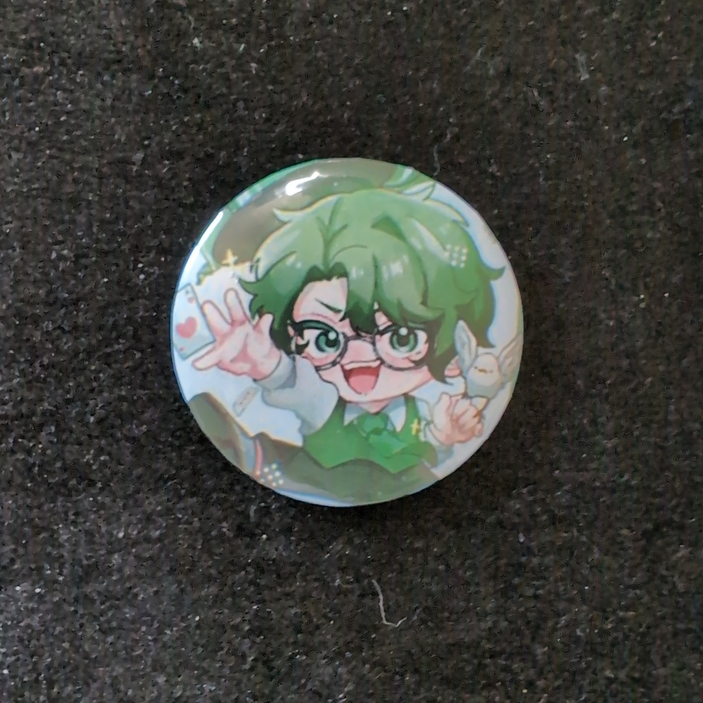 マジシャンレーズンの缶バッジ