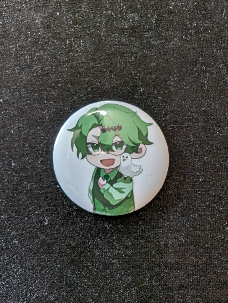 マジシャンレーズンの缶バッジ（デフォルト）