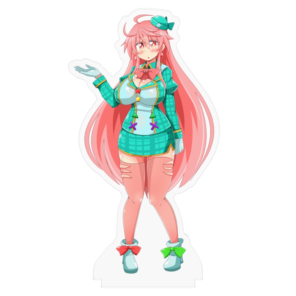 バスガイドこころちゃんアクリルフィギュア