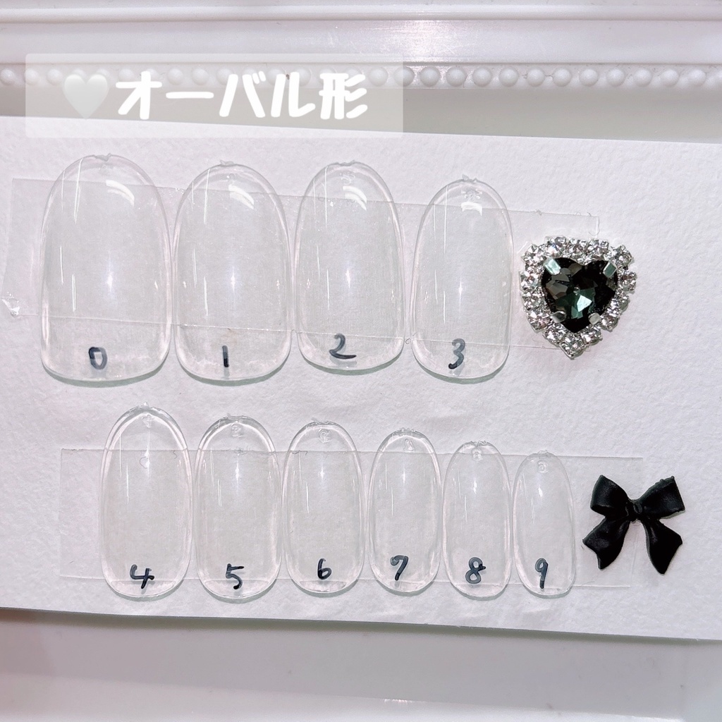 🤍計測ネイルチップ / チップサイズ計測方法🤍