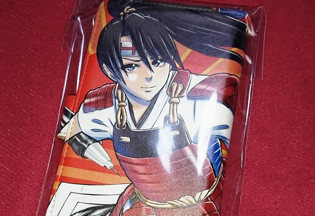 『雪の舞』手帳型スマホケースM