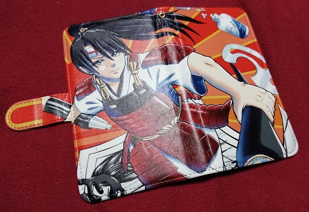 『雪の舞』手帳型スマホケースM