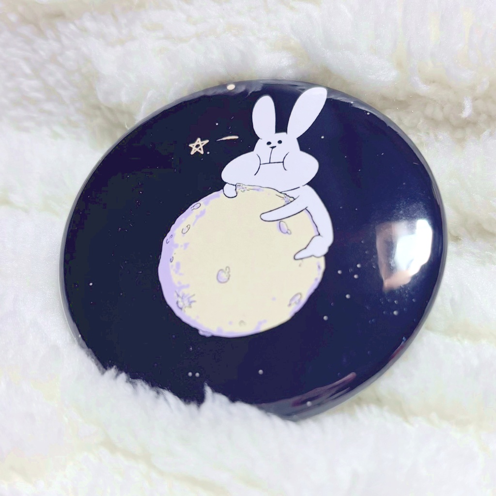 缶バッジ「しがみつく」