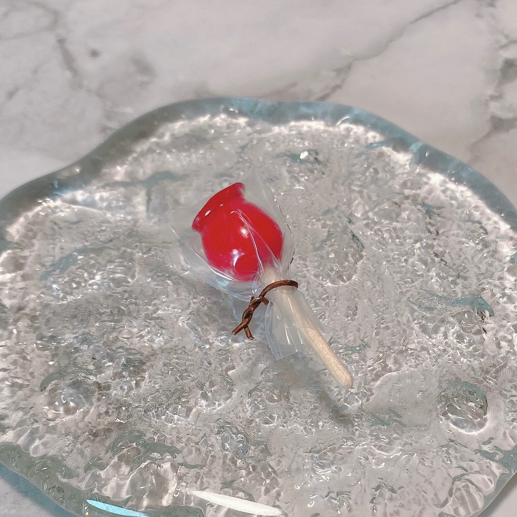 ぬいぐるみ用りんご飴