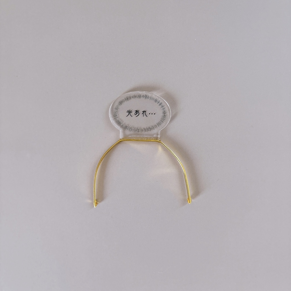 頭が真っ白カチューシャ