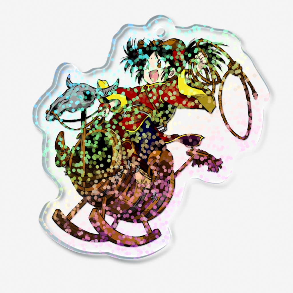 ホログラムアクリルキーホルダー ミンチャオ