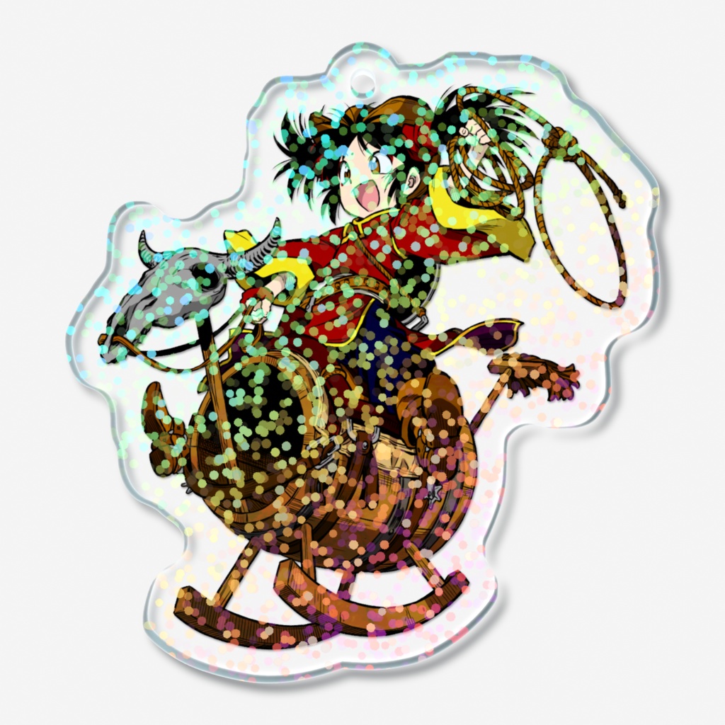 ホログラムアクリルキーホルダー ミンチャオ