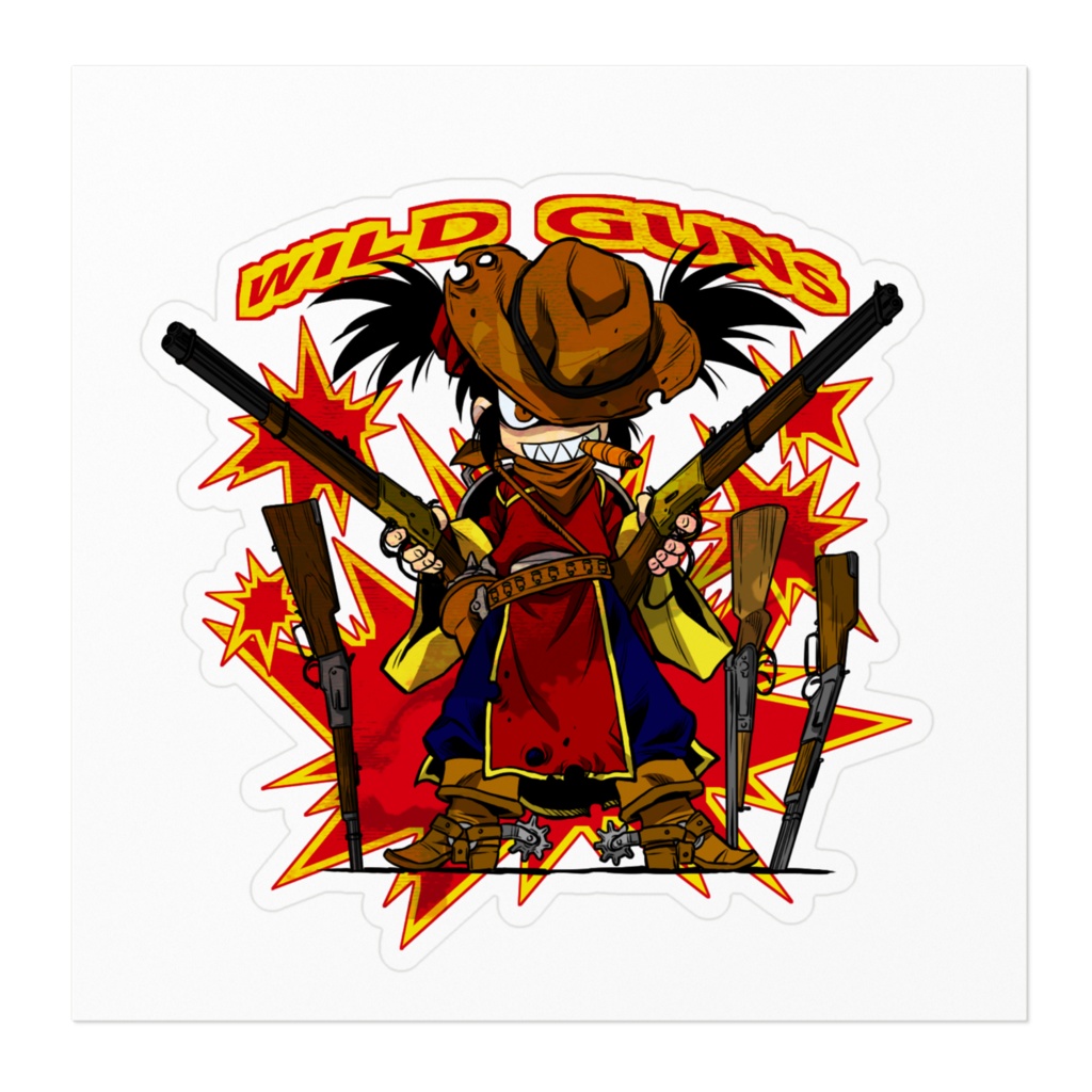 ステッカー ミンチャオライフル