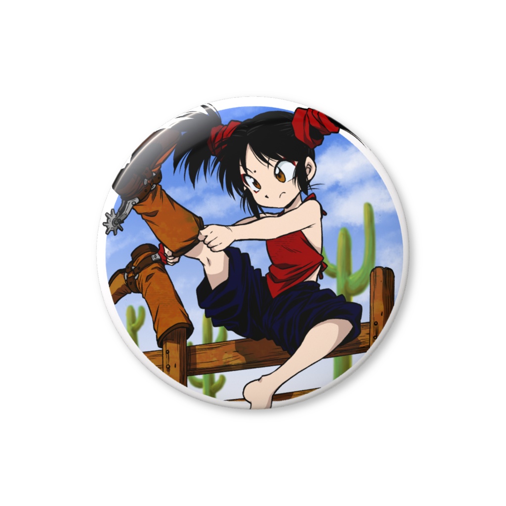 缶バッジ ミンチャオブーツ