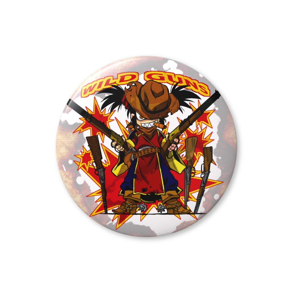 缶バッジ　ミンチャオライフル