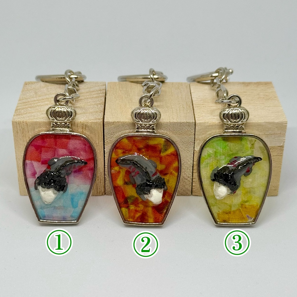 クソトカゲ瓶詰めキーホルダー(SCP-682)