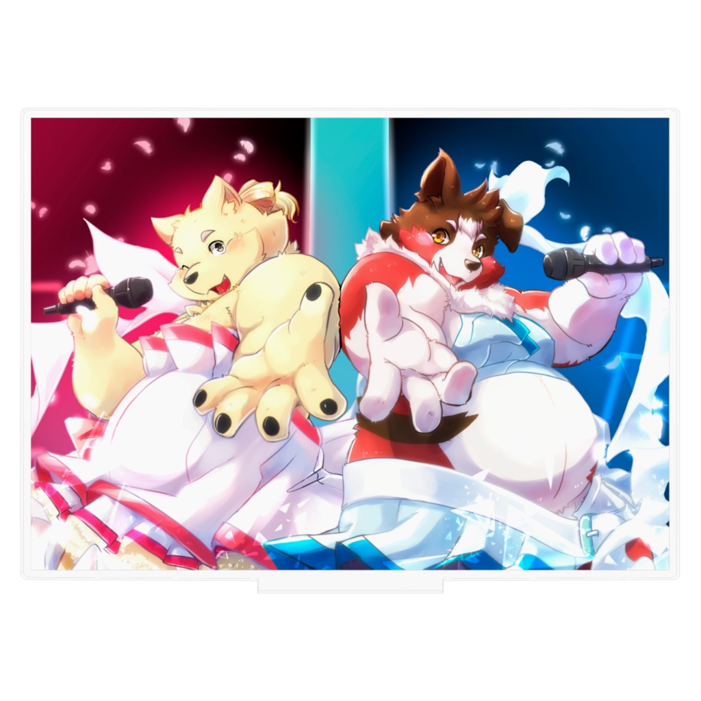 【ライブ服ver.】一幡幸音×煙焔紅蓮丸 アクリルアー写大き目