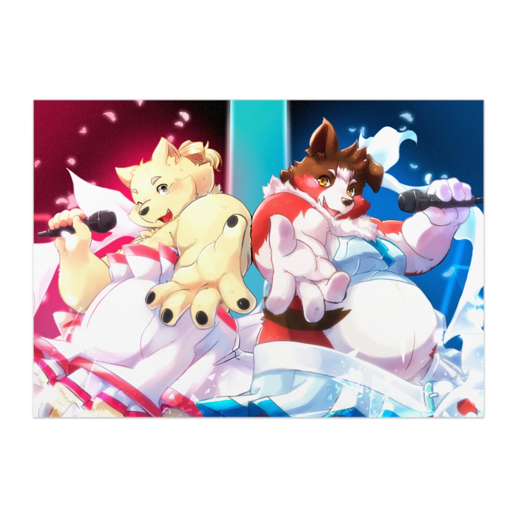 【ライブ服ver.】一幡幸音×煙焔紅蓮丸 ポスター各種