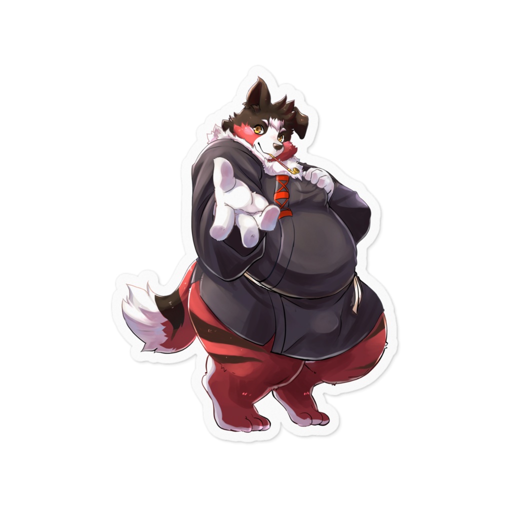 【通常衣装ver.】一幡幸音×煙焔紅蓮丸 ステッカー