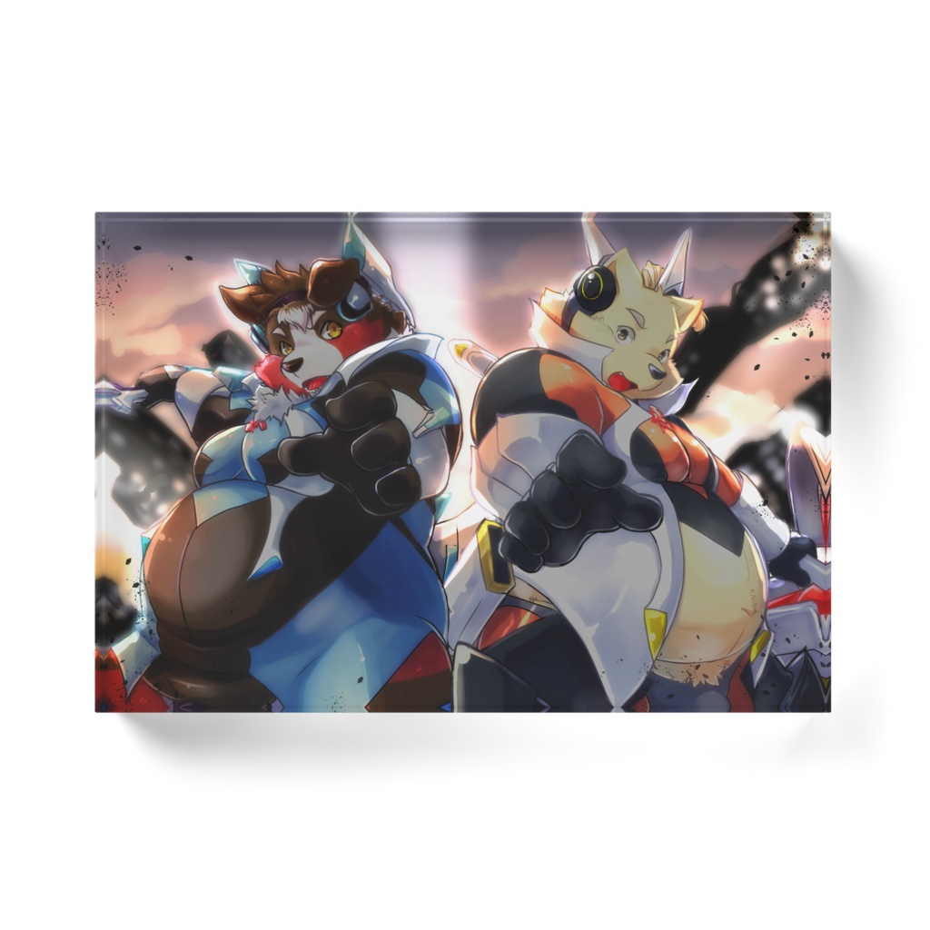 一幡幸音×煙焔紅蓮丸 アクリルブロック