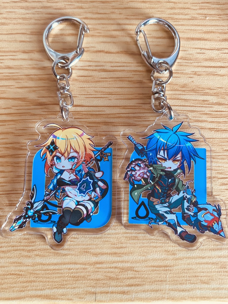 【クラフィ】アクリルキーホルダー フィボナッチ