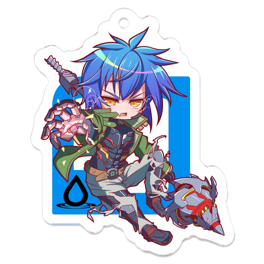 【クラフィ】アクリルキーホルダー フィボナッチ