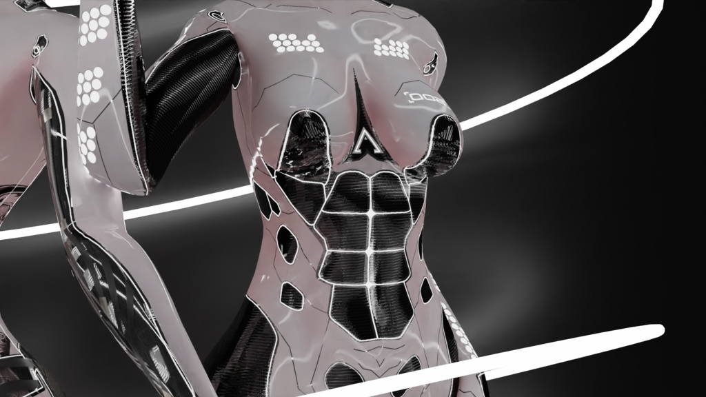 Cyber Android base texture (Vrchat)