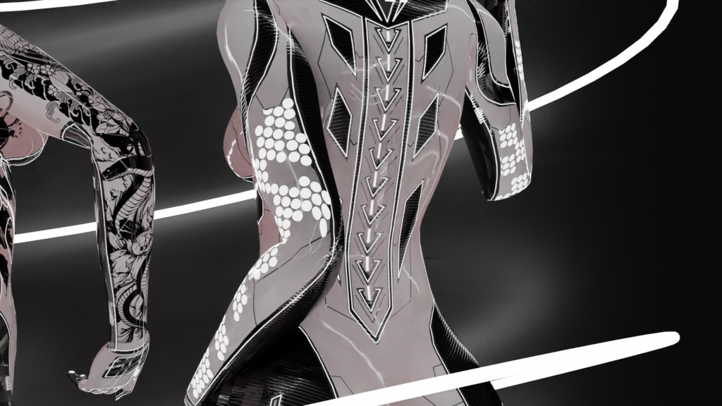 Cyber Android base texture (Vrchat)