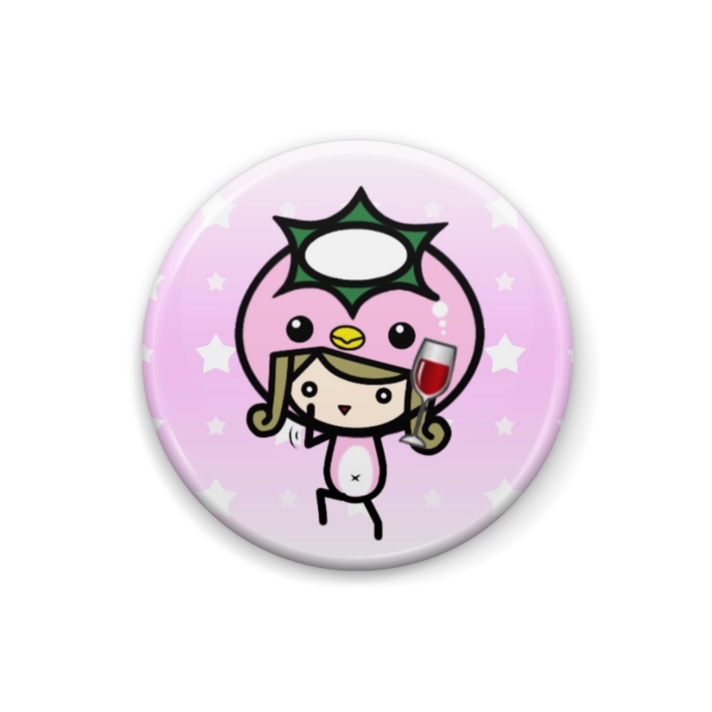 缶バッチ(カッパ1)