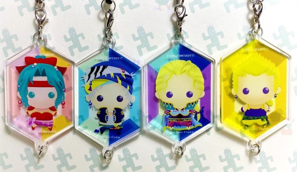 FF6 連結アクリルキーホルダー