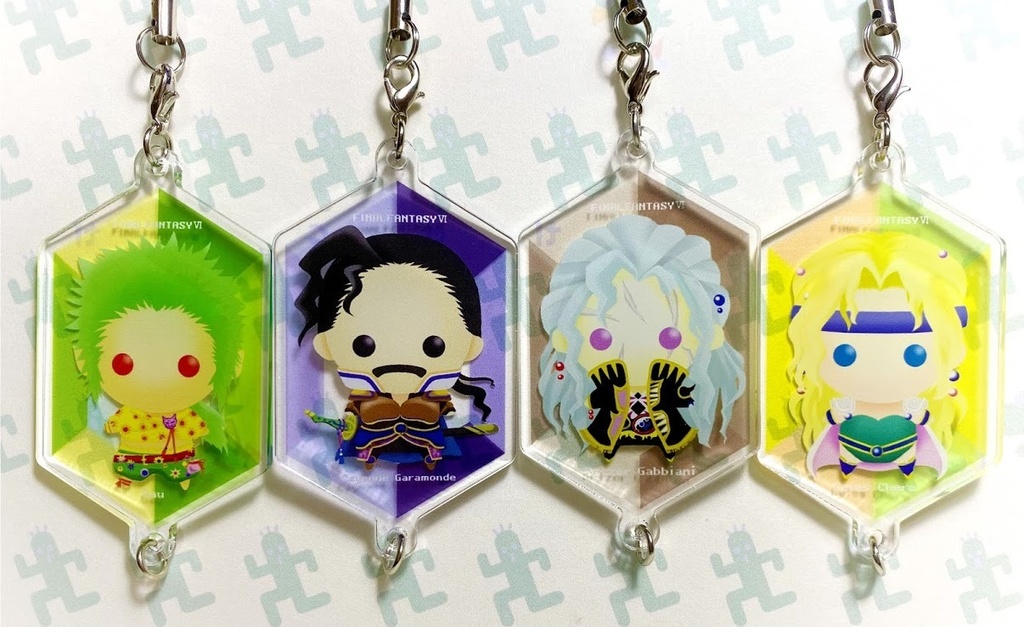 FF6 連結アクリルキーホルダー