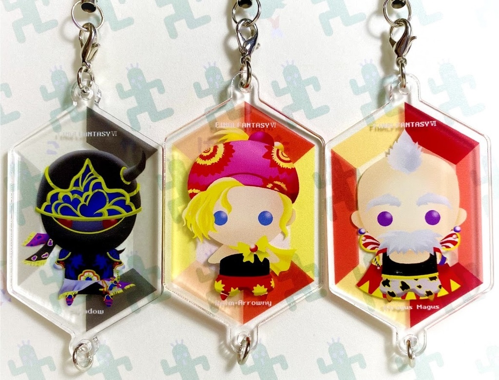 FF6 連結アクリルキーホルダー